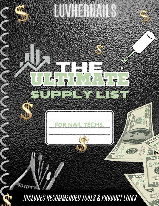 The ultimate supply list